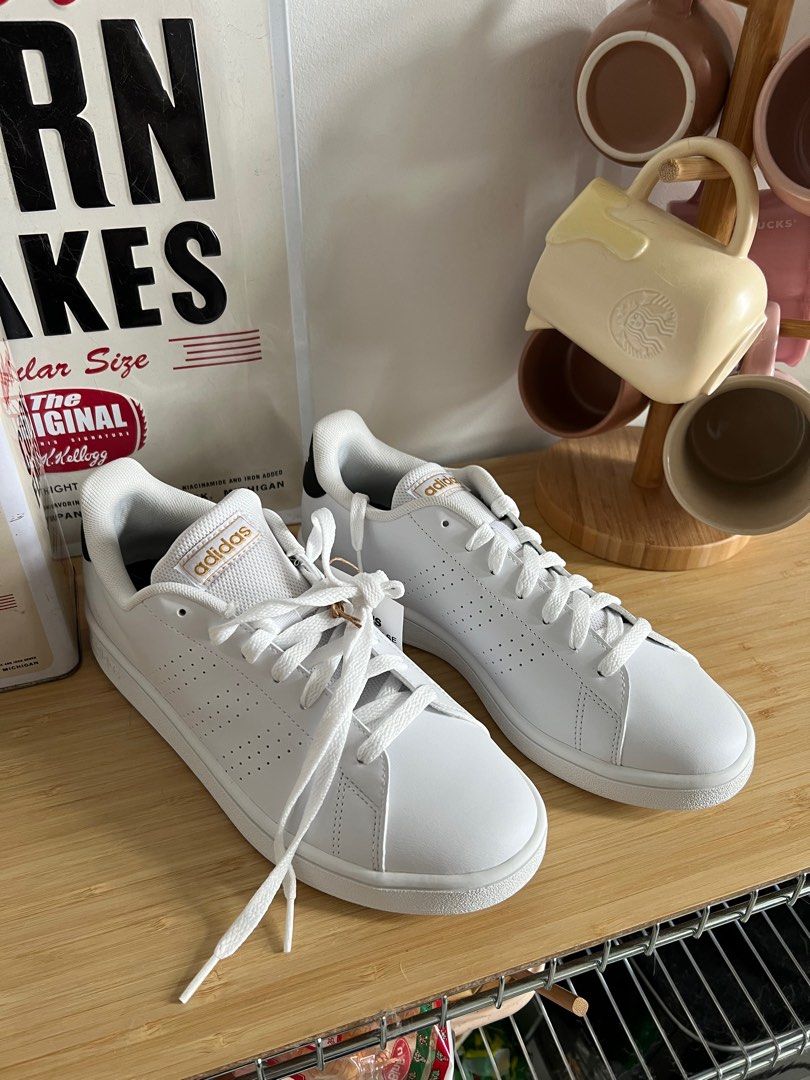 Adidas Advantage Base tennis shoe similar to smith smith Men s Fashion Footwear Sneakers on Carousell