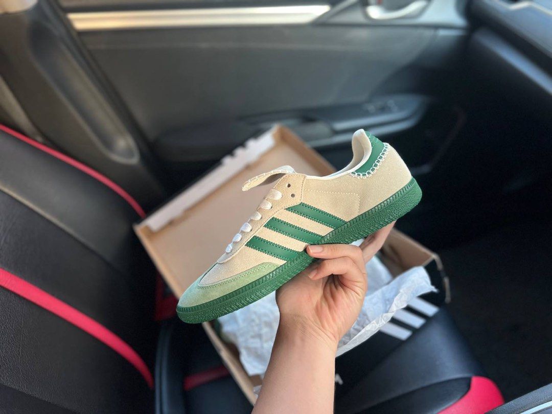 adidas gazelle silver green womens Samba ADV  Premier
