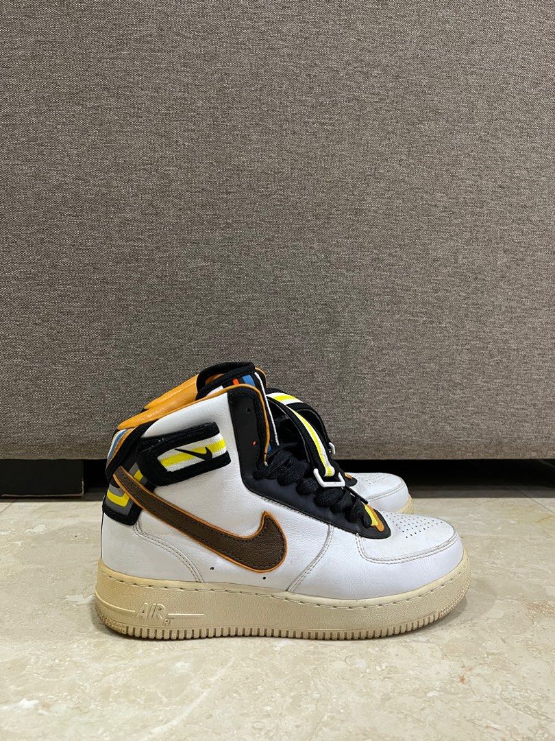 AF1 Mid Riccardo Tisci White US7.5 Men s Fashion Footwear Sneakers on Carousell