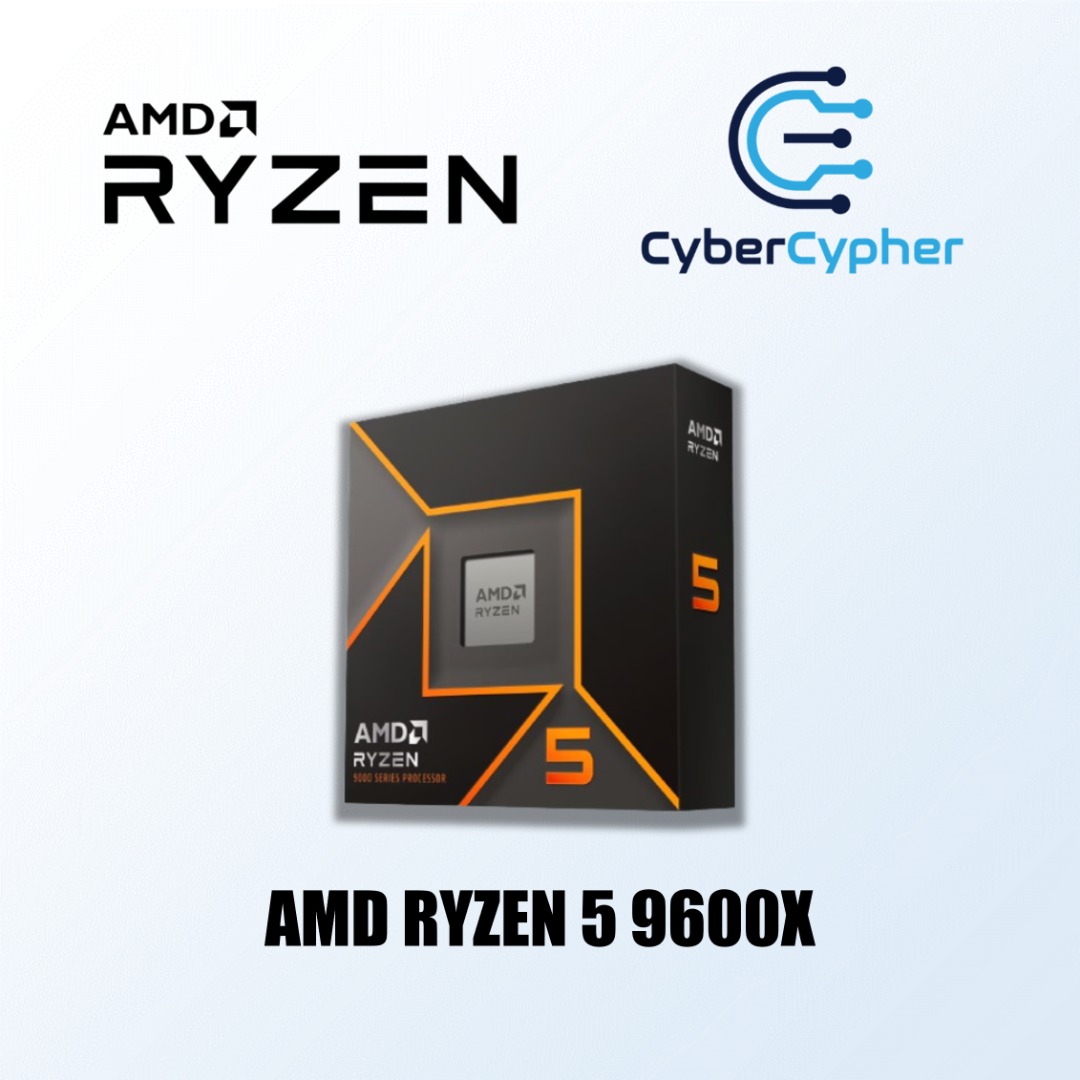 AMD Ryzen 5 9600X Zen 5 AM5 Desktop CPU 9000 Series Processor ...