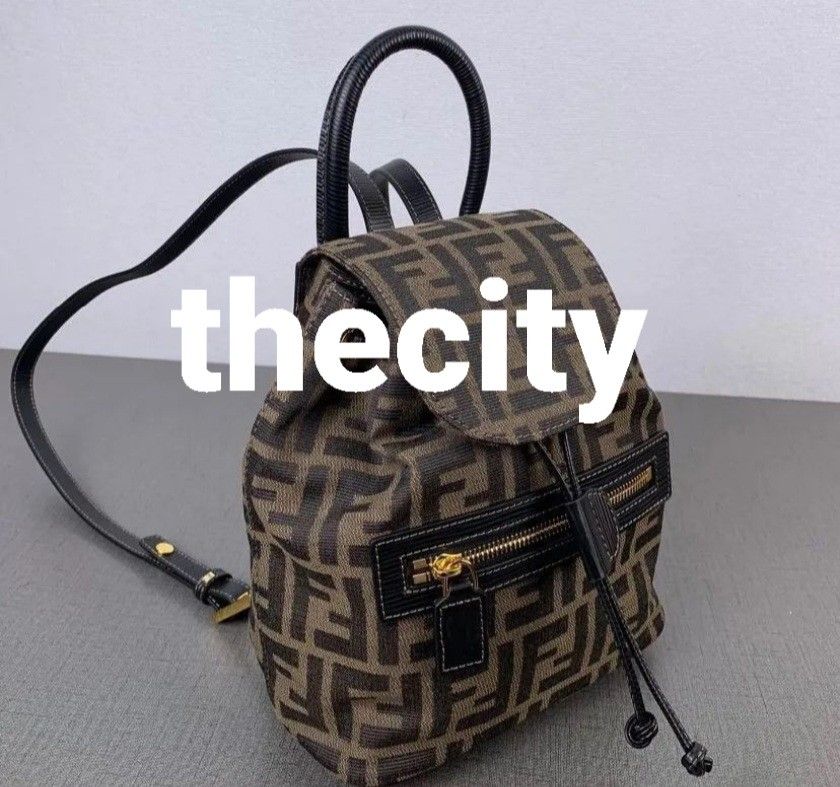 AUTHENTIC VINTAGE OLD FENDI BACKPACK SEASONED USED CONDITION NOT FOR FUSSY BUYERS