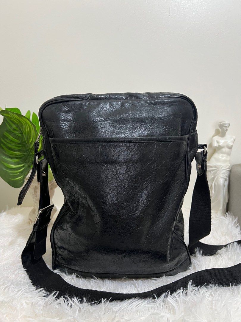 Balenciaga Sling Bag (Category: Luxury Bags & Wallets) located in Pasig City. Submitted by r.m.c2 (Listing ID 1318934819, Image 2). Description: Authentic Balenciaga Sling Bag Bag only RFS: Delcuttering MOP: GCash Sling Bag.