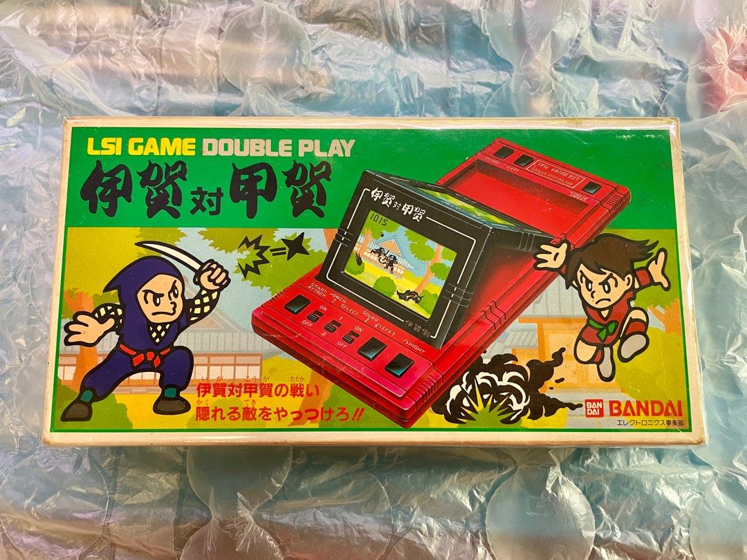 BANDAI バンダイ LSI 伊賀対甲賀 DOUBLE PLAY ゲーム Amazon.co.jp: 現状品 伊賀対甲賀 2個セット LSI ゲーム : おもちゃ