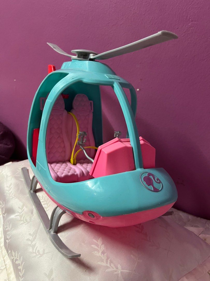 Barbie Travel Helicopter Hobbies Toys Toys Games on Carousell