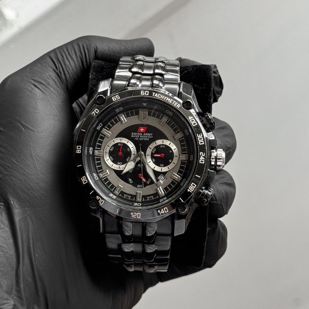 Harga jam swiss army chronograph online