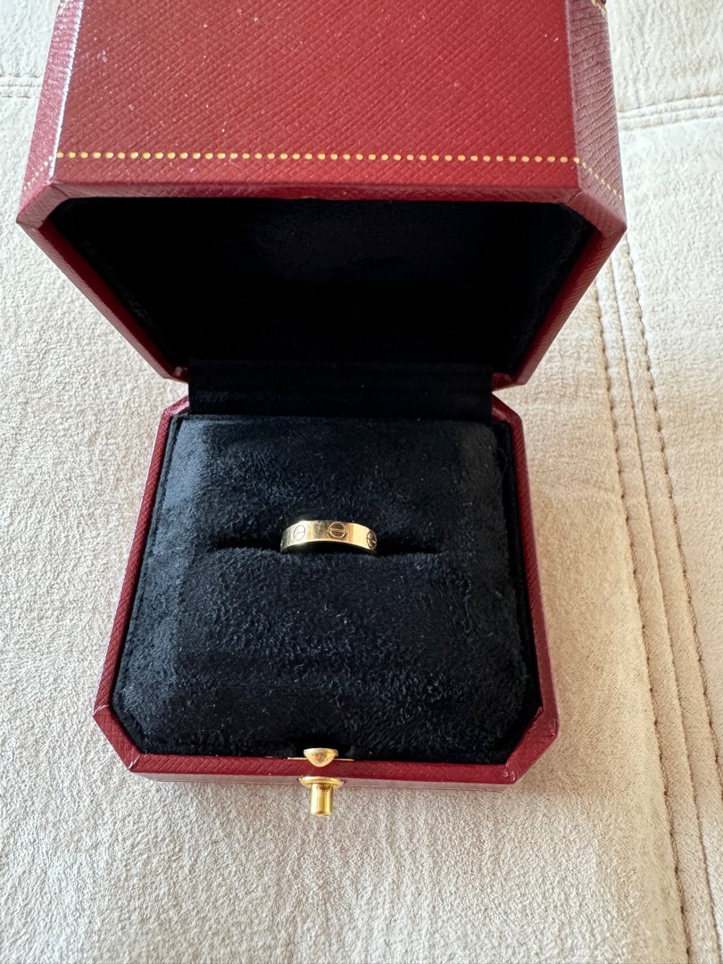 Cartier slim love ring Luxury Accessories on Carousell