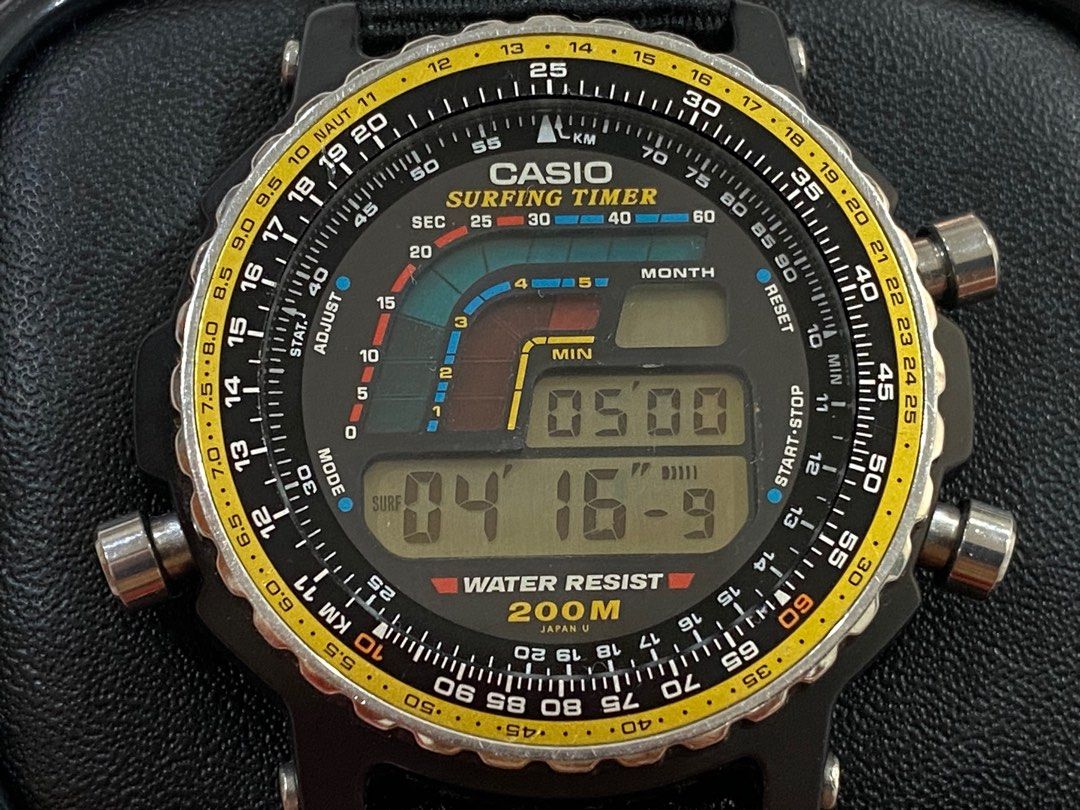 CASIO DW 403 Surfing Timer 906 RARE VINTAGE