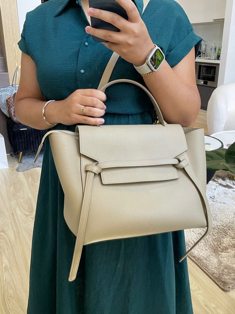 Celine belt bag mini taupe 2025