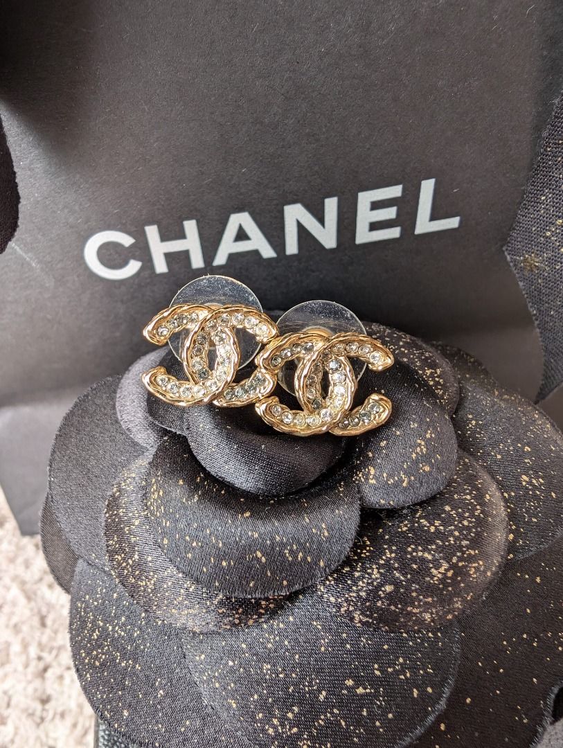 Cc logo earrings on sale