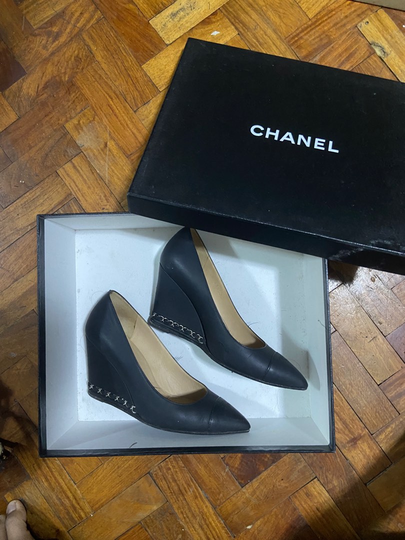 Chanel heels 218 discount