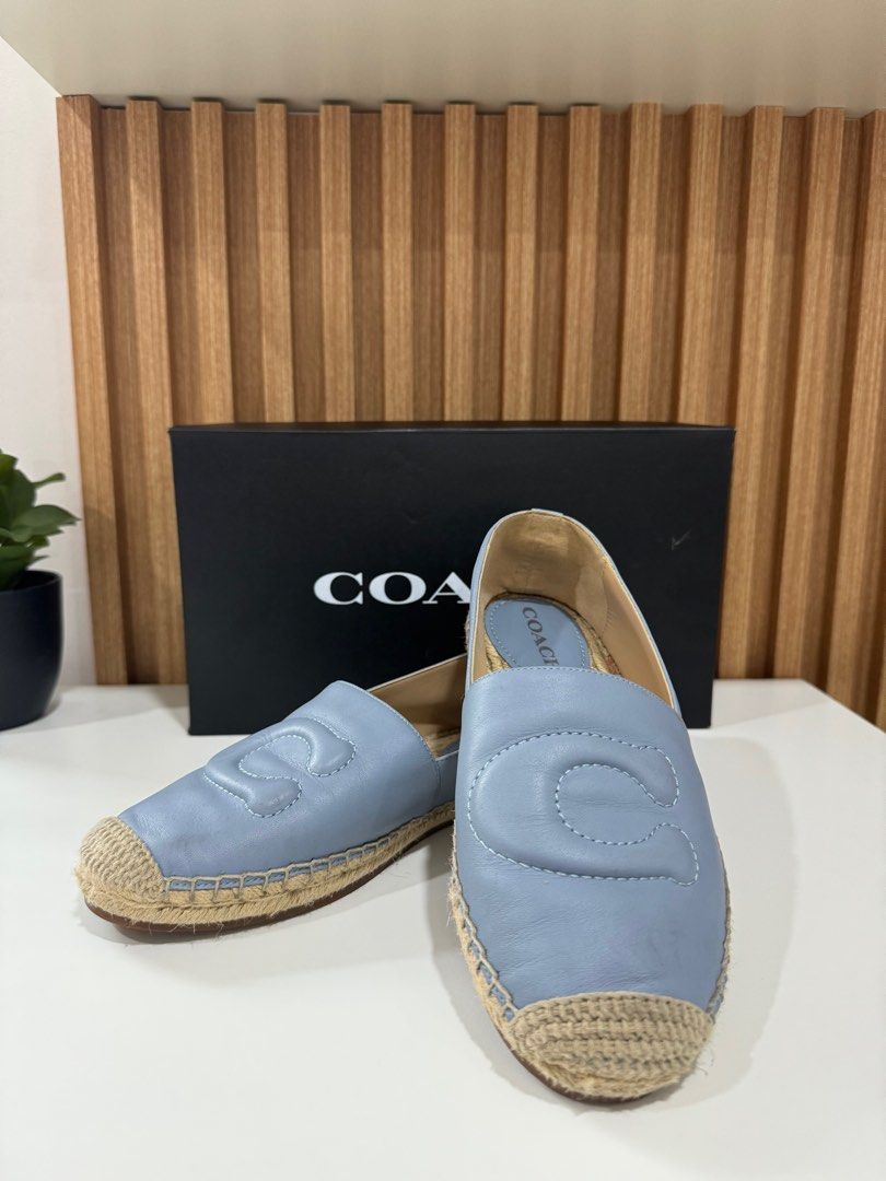 Blue coach shoes best sale