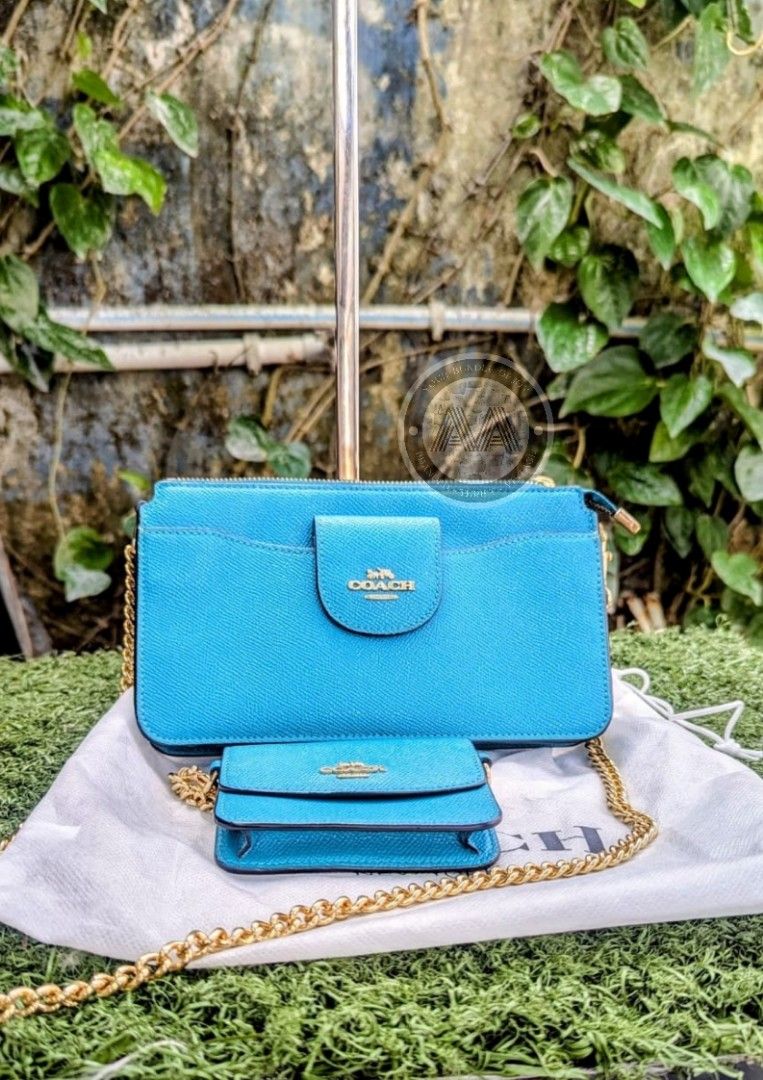 Coach Poppy crossbody (with paper bag, dustbag, and care card)