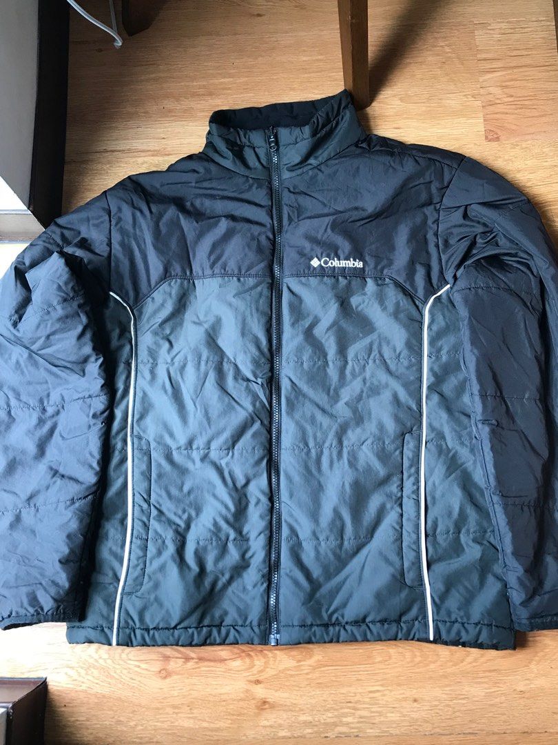 COLUMBIA Thermal Comfort Omni Heat Color Black Men s Fashion Coats Jackets and Outerwear on Carousell