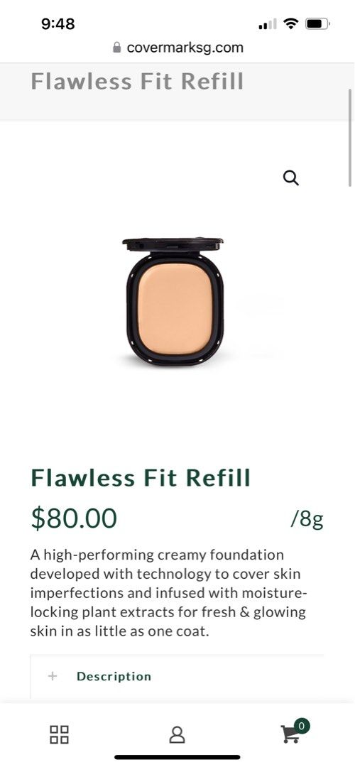 COVERMARK FLAWLESS FIT FR20 1ヶ月半サイズ3個セット