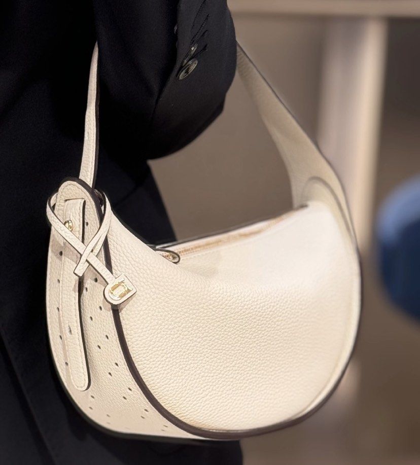 Delvaux Pin Pon Mozart Shoulder Bag 手袋可拆卸可調節肩帶拉鍊