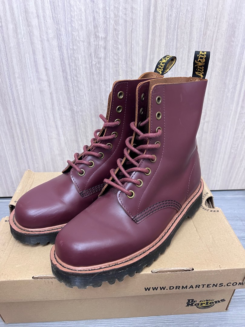 DR MARTENS Pascal II Vintage Smooth Oxblood Boots Carousell