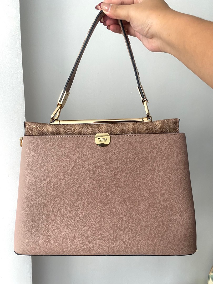 Dune London Ducie Satchel Bag in Pink with Detachable Sling Strap Luxury Bags Wallets on Carousell
