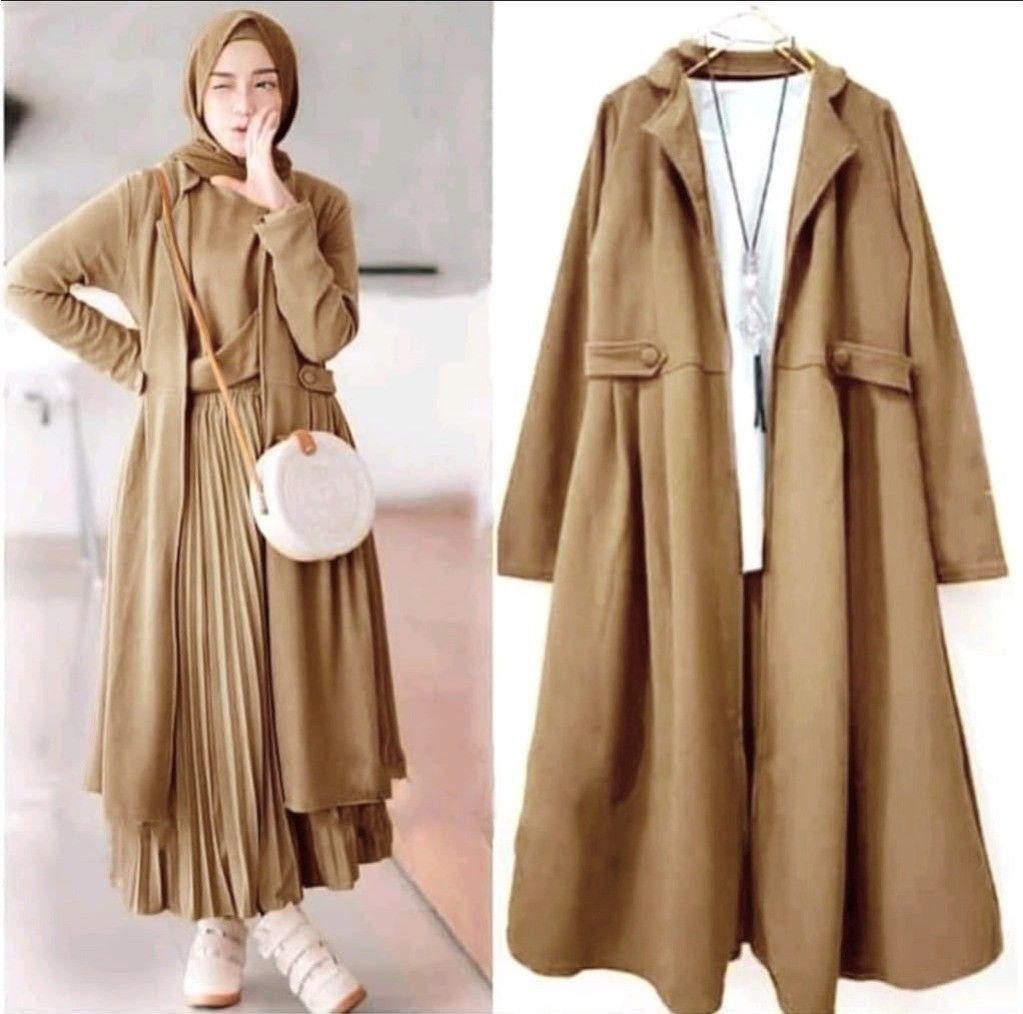 Ec Cardigan Blazer Vika Coksu l atasan fashion baju cardigan kardigan wanita Fesyen Wanita Pakaian Wanita Baju Luaran di Carousell