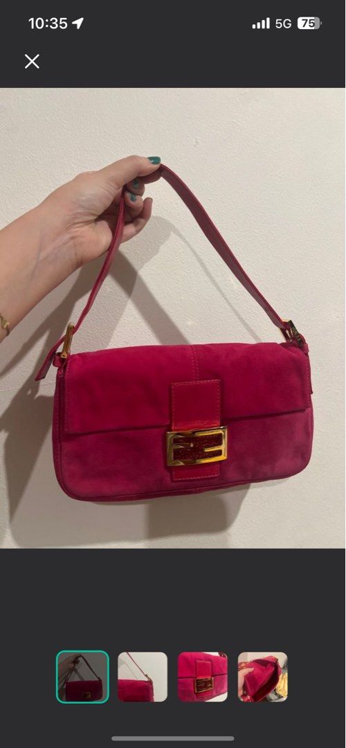 Fendi hot pink top