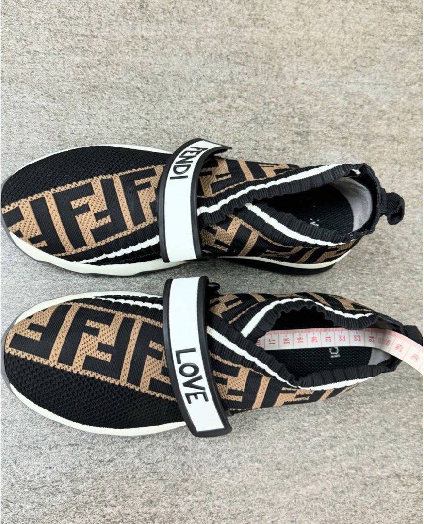Rockoko knit sneaker fendi online