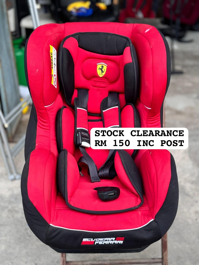 FERRARI CAR SEAT Babies Kids Going Out Car Seats on Carousell