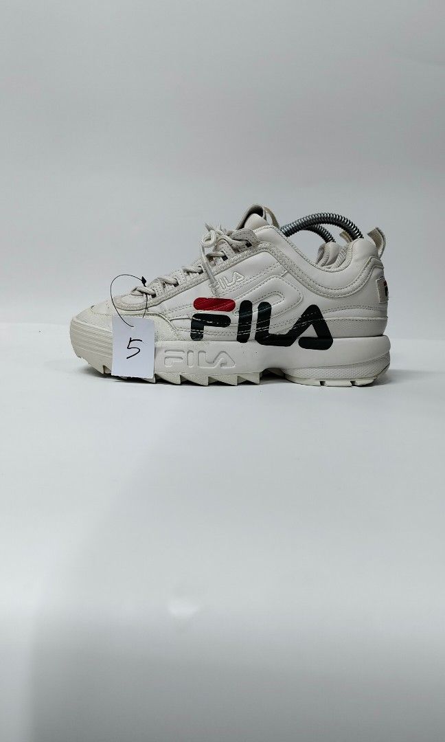 FILA DISRUPTOR II 5 UK Women s Fashion Footwear Sneakers on Carousell
