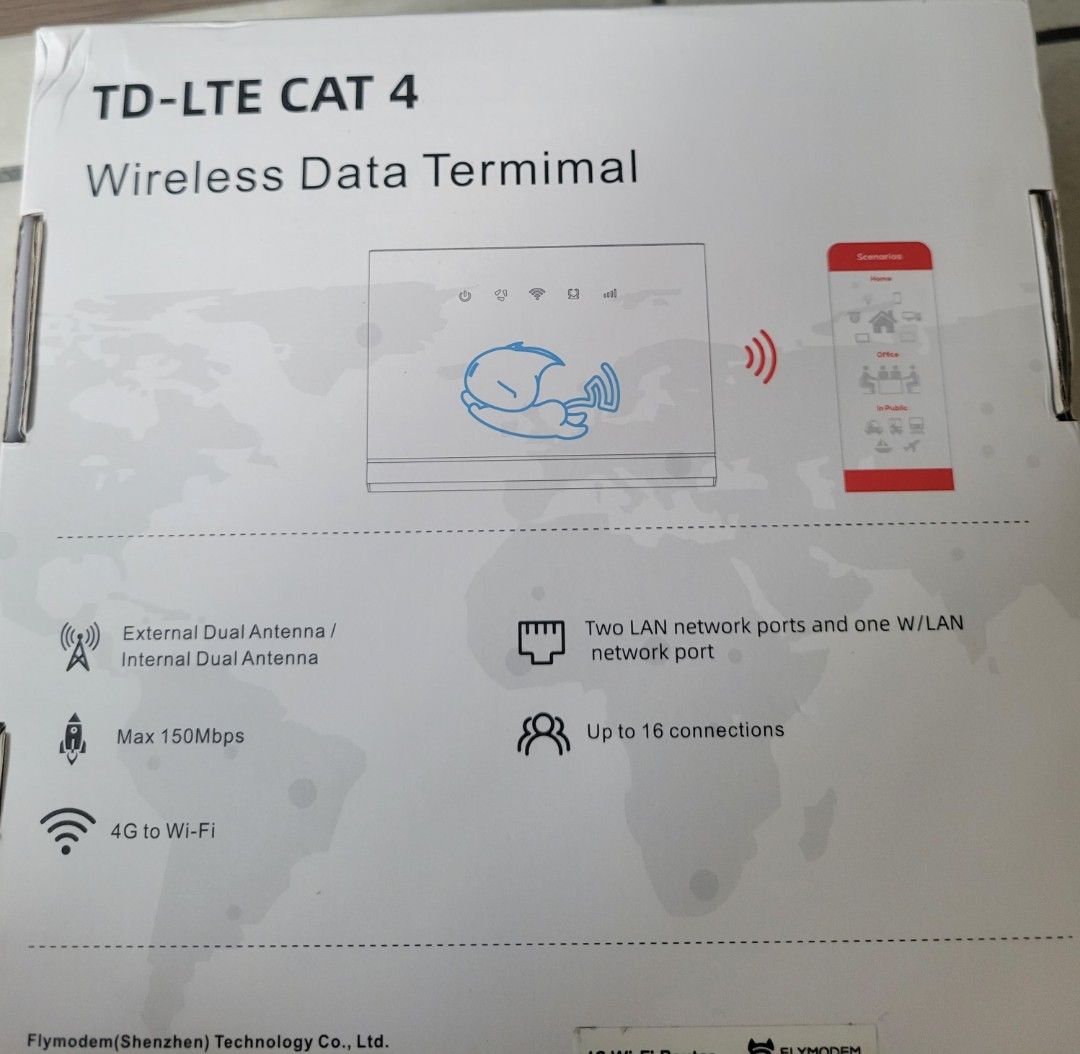 FLYMLDEM MODIFIED ROUTER, Computers & Tech, Office & Business ...
