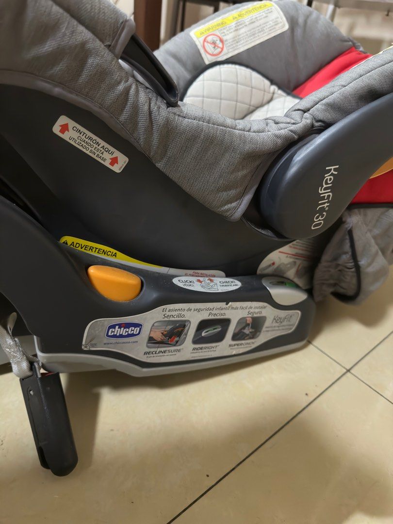 Car seat bumper top
