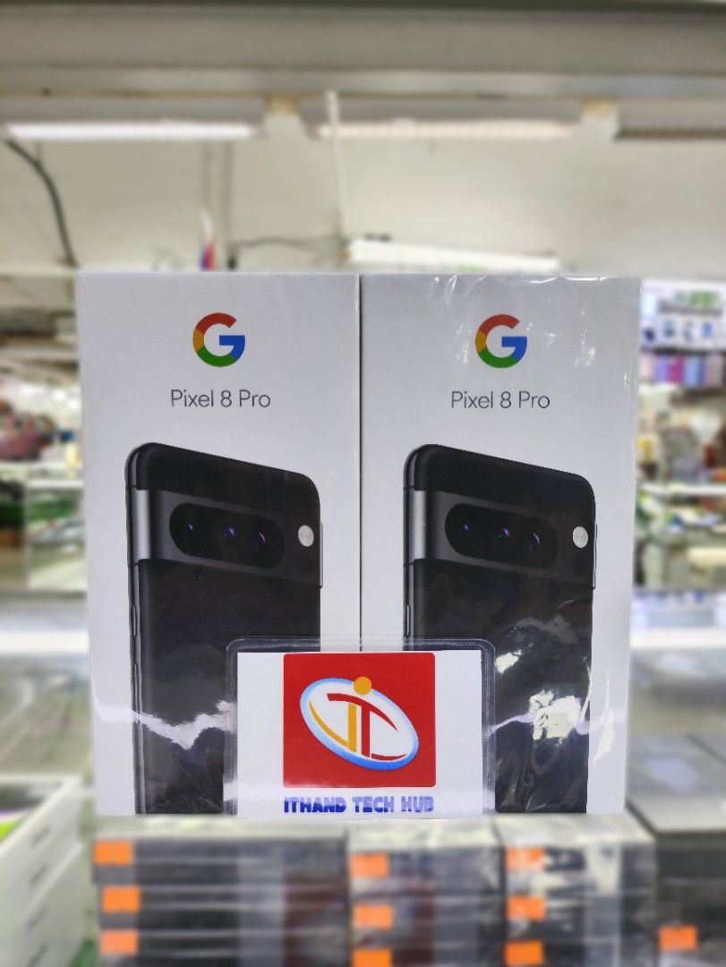 Google Pixel 8 Pro 128GB (US Variant) (Category: Google Pixel) located in Cainta. Submitted by ithandtechhub (Listing ID 1318885719, Image 1). Description: Google Pixel 8 Pro: • 256GB - ₱42,000 (US Variant) • 128GB - ₱38,000 (US Variant) For inquiries, message or call at: ➣ FB Page: IThand Tech Hub or visit our store at 2F, Center Mall, Greenhills Shopping Center, San Juan, Metro Manila All units are: ➣ brand-new and sealed ➣ 100% authentic ➣ wit