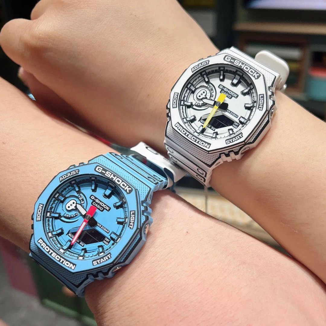 G-shock GA 2100 MNG MANGA COMIC, Men's Fashion, Watches