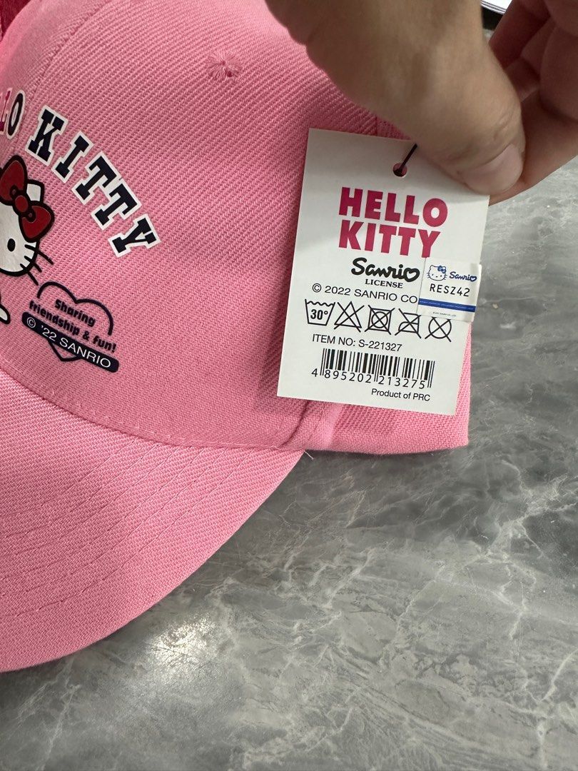 Hello Kitty Baseball Cap Free Women s Fashion Watches Accessories Hats Beanies on Carousell