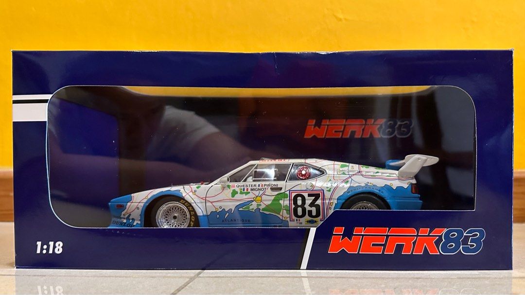 WERK83 1/18 BMW M1 M88 #83 ルマン24H 1980 WERK83 1/18 BMW M1 M88 #83 ルマン24H 1980 WERK 83 1/18 - BMW