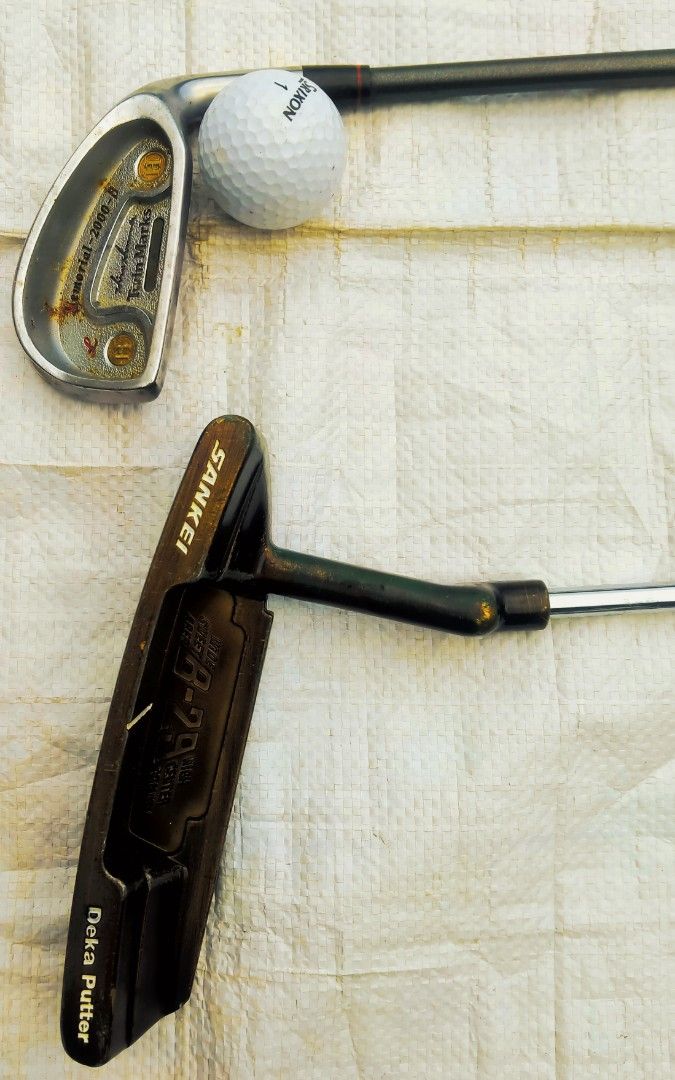 Honma Sankei Golf iron (Category: Golf) located in Calamba. Submitted by princessbotique (Listing ID 1318905061, Image 1). Description: Honma Sankei Golf iron a) Sankei Deka Putter b) Honma Twin Marks #5 Only Php 1000 each pls pm if interested First to pay Meet-up by appointment around Laguna area Shipping via Los Banos Laguna per arrangement MOP GCash PM if interested.