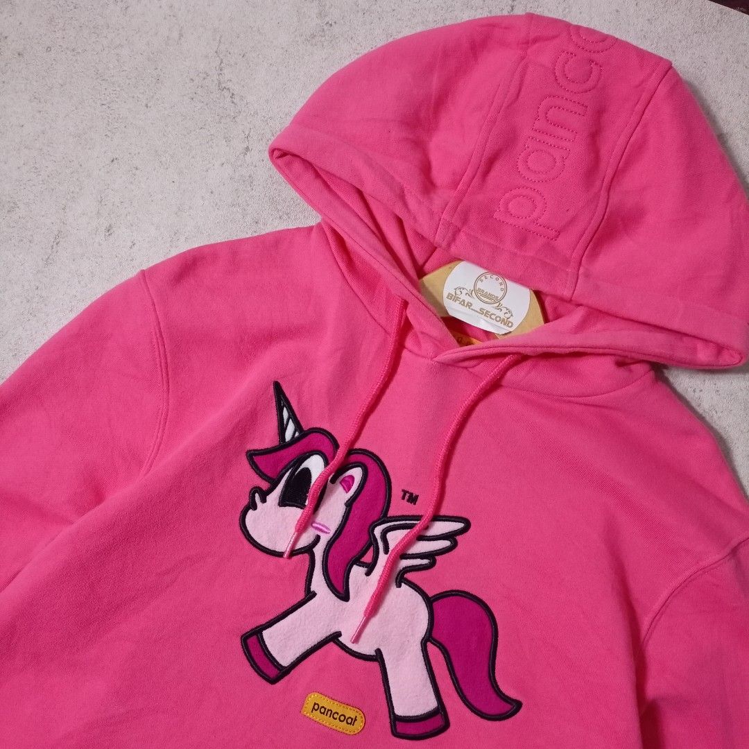 Hoodie Pancoat Pop Unicron, Fesyen Wanita, Pakaian Wanita, Baju