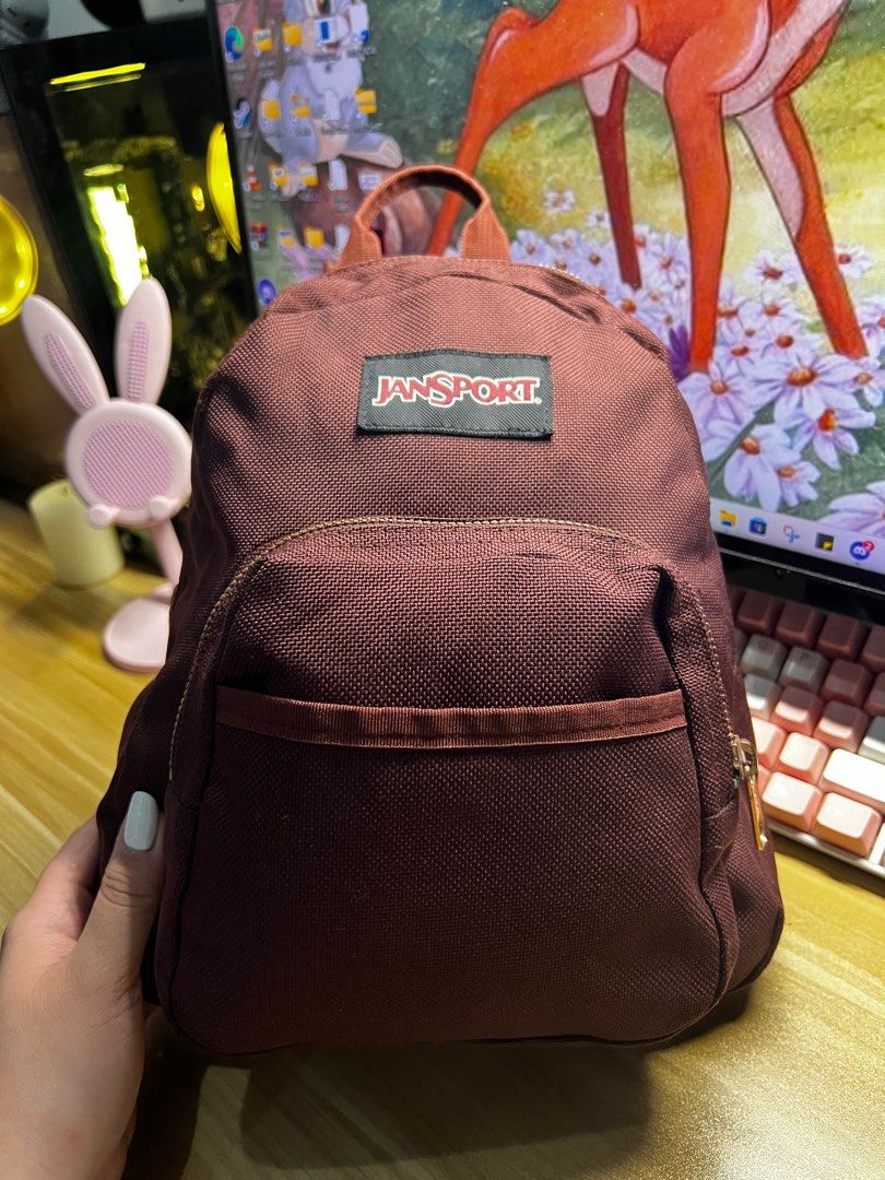 Jansport Half Pint Mini Backpack Women s Fashion Bags Wallets Backpacks on Carousell