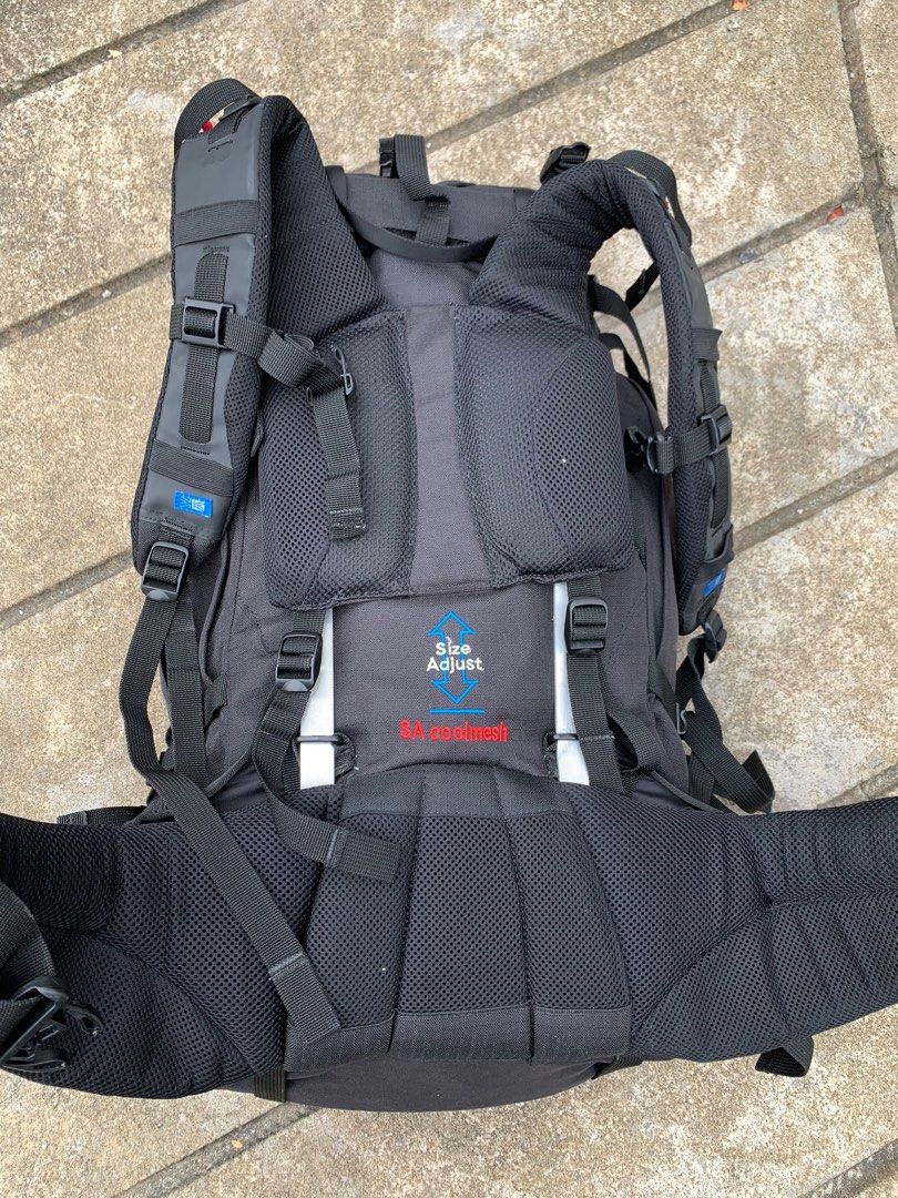 Karrimor Backpack (Category: Backpacks) located in Kota Bharu. Submitted by hakimstore94 (Listing ID 1318832221, Image 3). Description: Karrimor Flyer backpack 40-55 litre SA COOLMESH original Karrimor condition 9-10 .