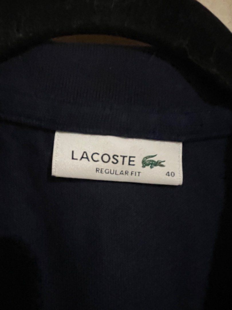 Lacoste Women’s Regular Fit (Authentic) (Category: Shirts) located in Cebu City. Submitted by userper (Listing ID 1318890257, Image 2). Description: Lacoste Shirt Women’s Regular Fit Size 40 , Navy Blue 100% authentic Barely used Very good condition Color rate 10/10 .
