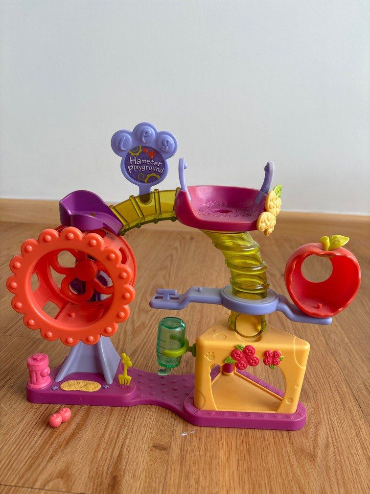 Littlest pet shop hamster playground