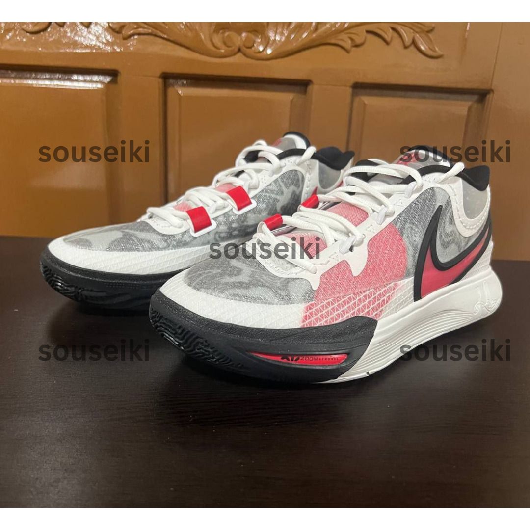 [NO BOX] Authentic Nike Kyrie 8 White University Red (Category: Sneakers) located in Quezon City. Submitted by souseiki (Listing ID 1318962096, Image 1). Description: ❗❗ NO BOX ❗❗ ✅ Available in sizes w/ price: 10.5 US | 43-44 EU | 27.3cm - PHP 6,500.00 ✅ Bought from USA 🇺🇸 ✅ 100% Authentic MOP: GCash/Bank Transfer MOD: Same day delivery (Lalamove, Grab Express) Location: Quezon City.