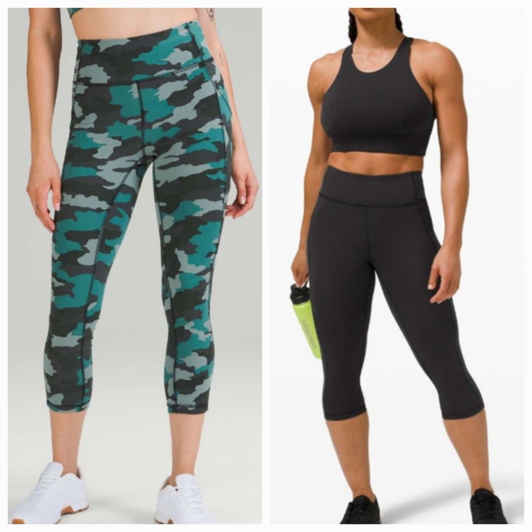 Nulux Lululemon Incognito Camo Multi Gator Green Lululemon Fast