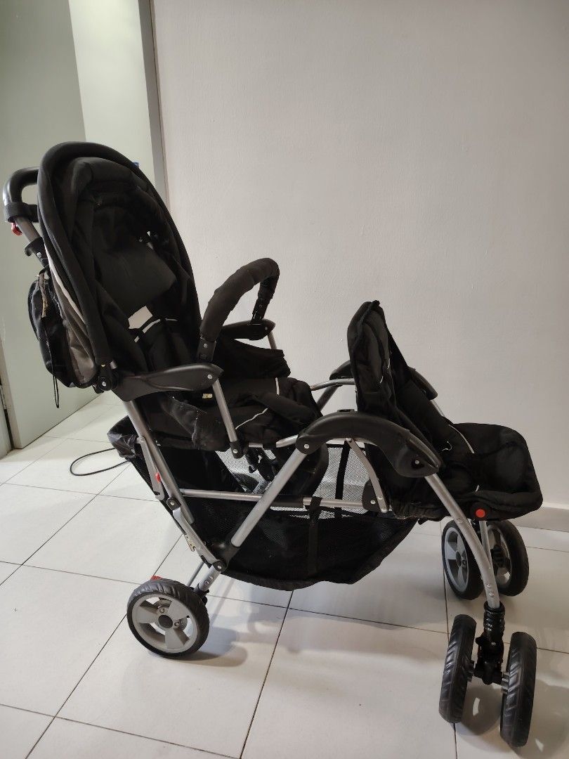 Mamakiddies tandem stroller sales