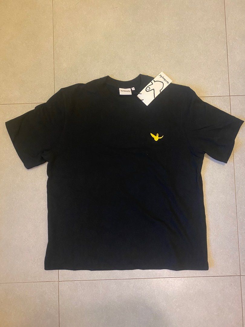 Mark Gonzales Angel Wappen OG T-Shirt - BLACK Size S, 男裝