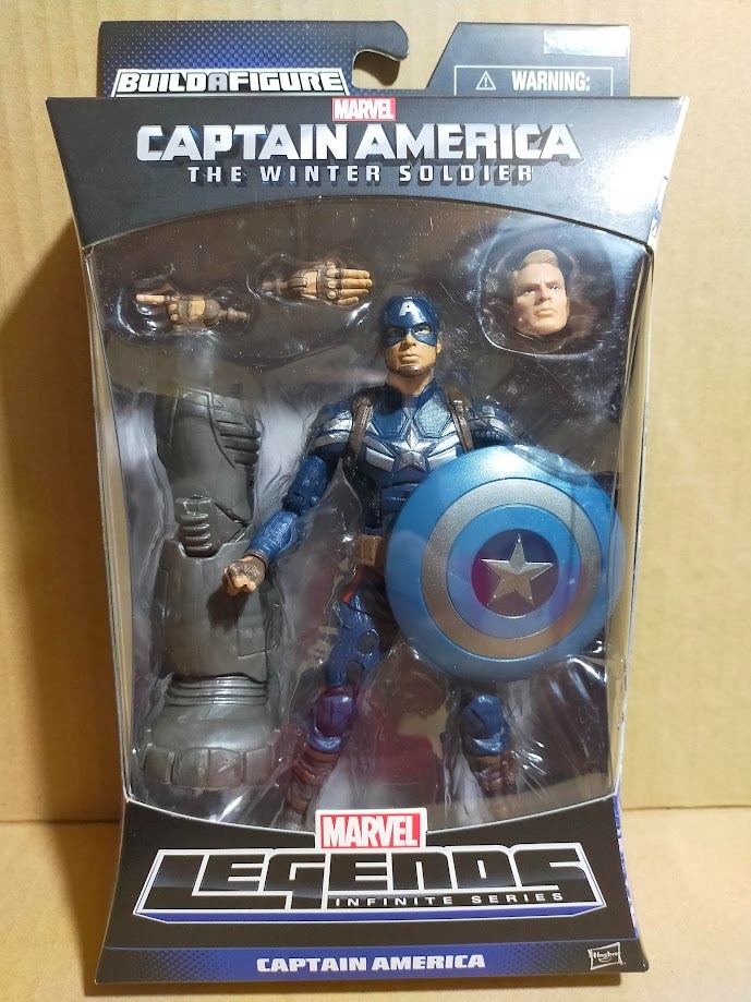 Marvel Legends Captain America: The Winter Soldier (MANDROID BAF Wave ...