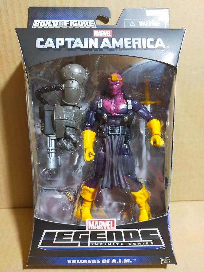 Marvel Legends Captain America: The Winter Soldier (MANDROID BAF Wave ...