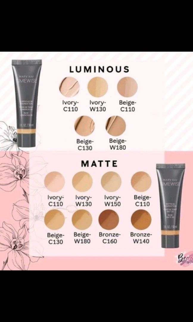 Mary kay matte 3d liquid foundation combination to oily skin | FREE ...