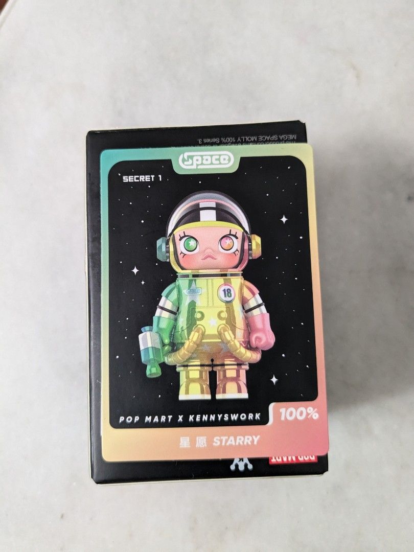 Molly 100% MEGA Space Series 3 Starry Big Secret Popmart