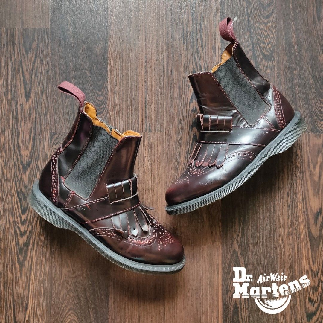NEW DROP DR. MARTENS AIRWAIR MODEL TINA Arcadia Smooth Leather Chelsea Zip Women s Fashion Footwear Boots on Carousell