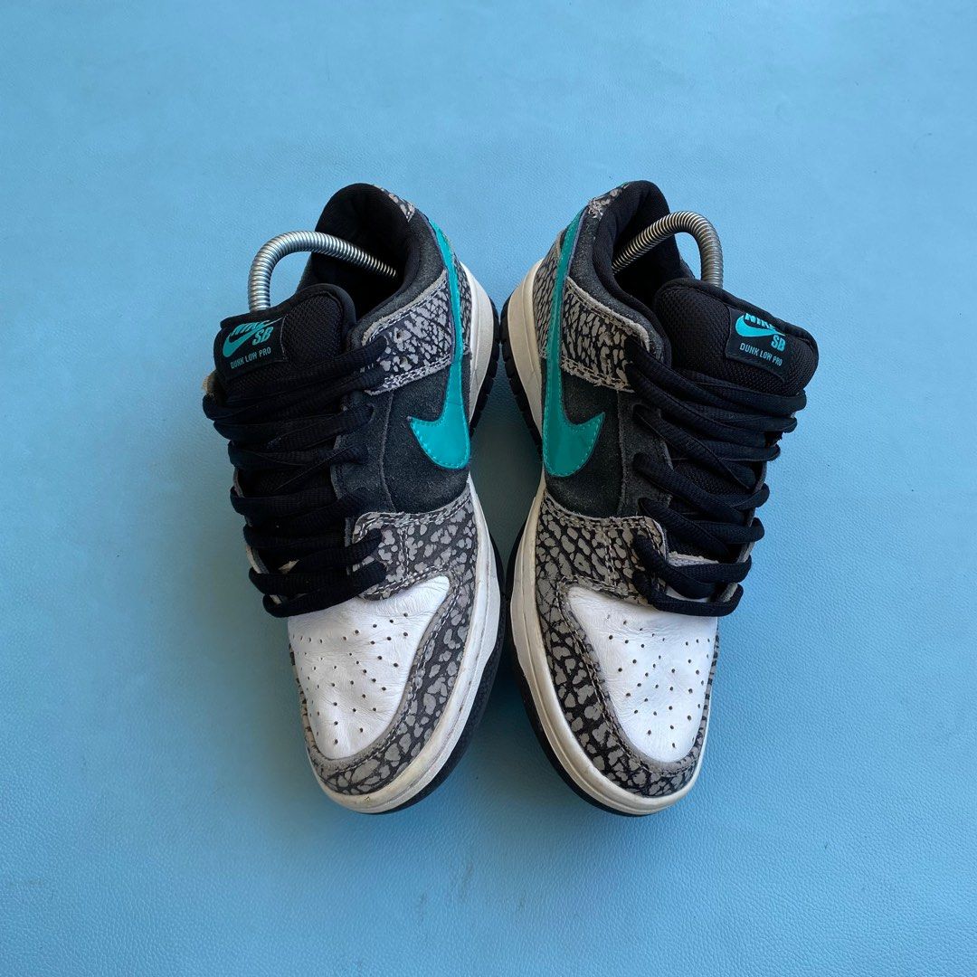 Shoe Elephant Dunk Nike SB Dunk Low Pro Atmos Elephant 2020 Black