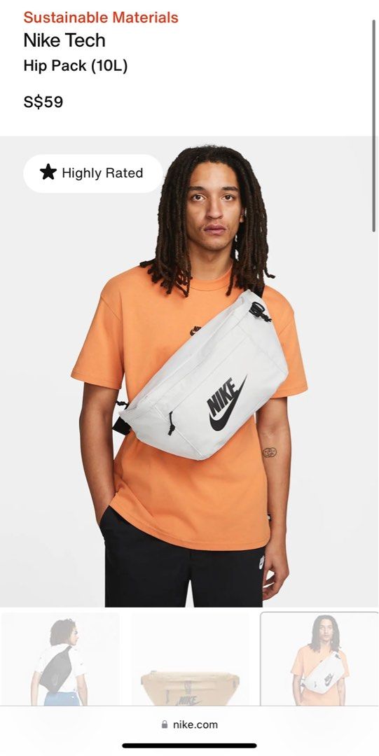 Nike Tech Hip Pack 10L Women s Fashion Bags Wallets Beach Bags on Carousell