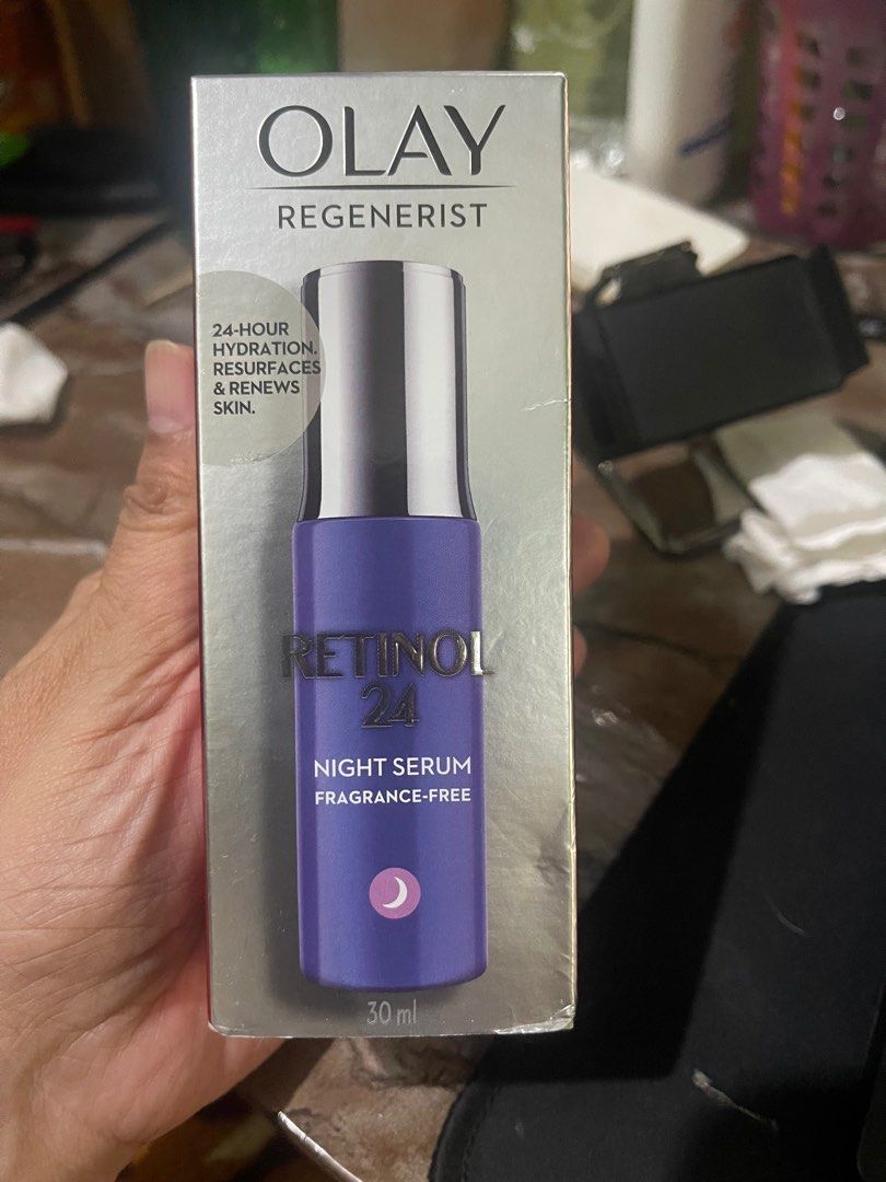 Olay Retinol 24 (Category: Face Care) located in Manila. Submitted by mrs.corpuz24 (Listing ID 1318964150, Image 1). Description: Brand new Extra piece Orig price 1,999 Exp date: 5/2025.